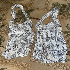 Small Free People Canvas Shopper Bag (1 available)